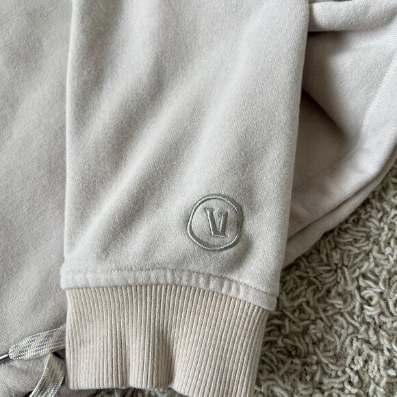 Vuori Cream Quarter-Zip Sweatshirt - Picture 4 of 9